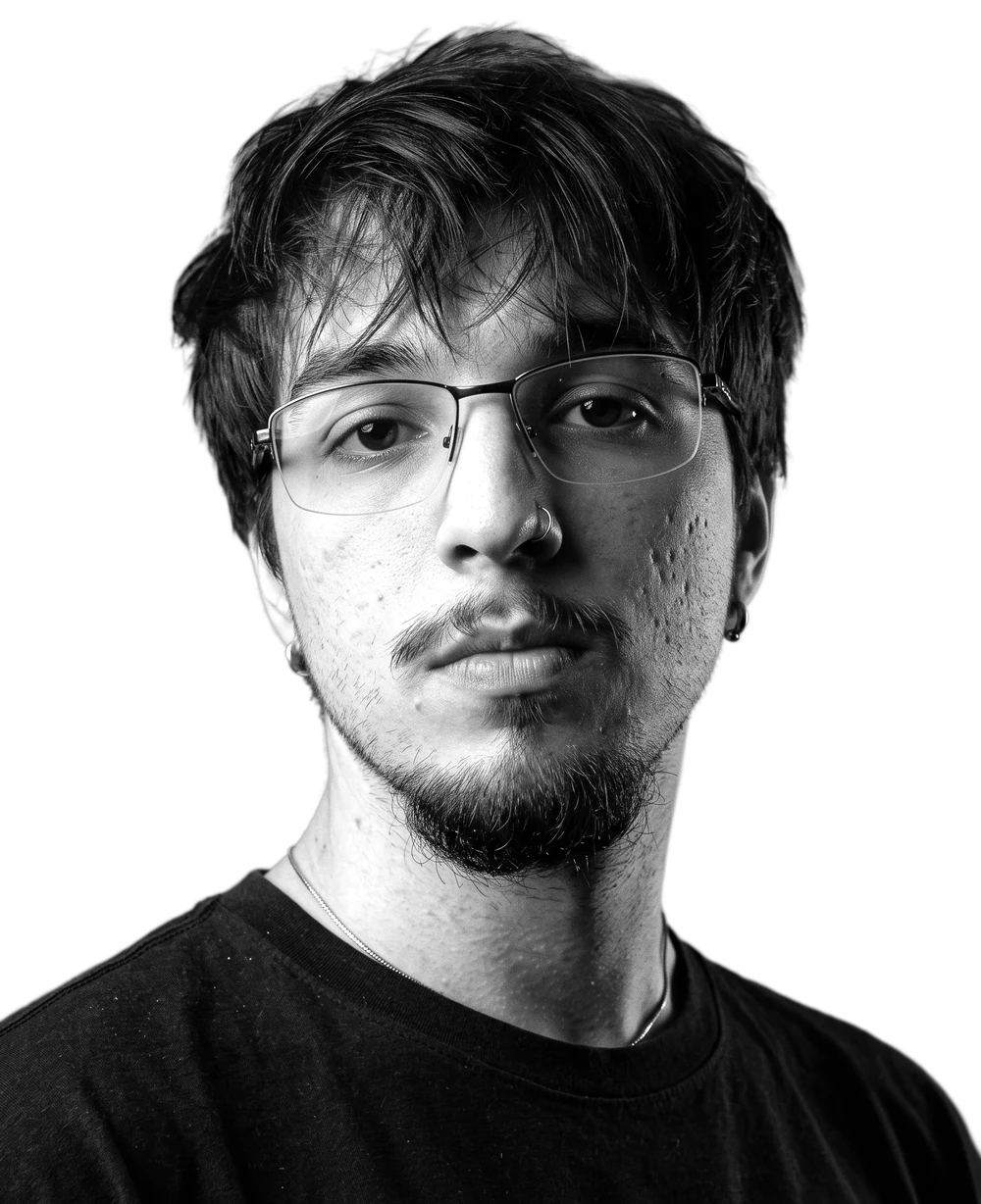 Retrato de Gustavo Crnkovic Vigatti